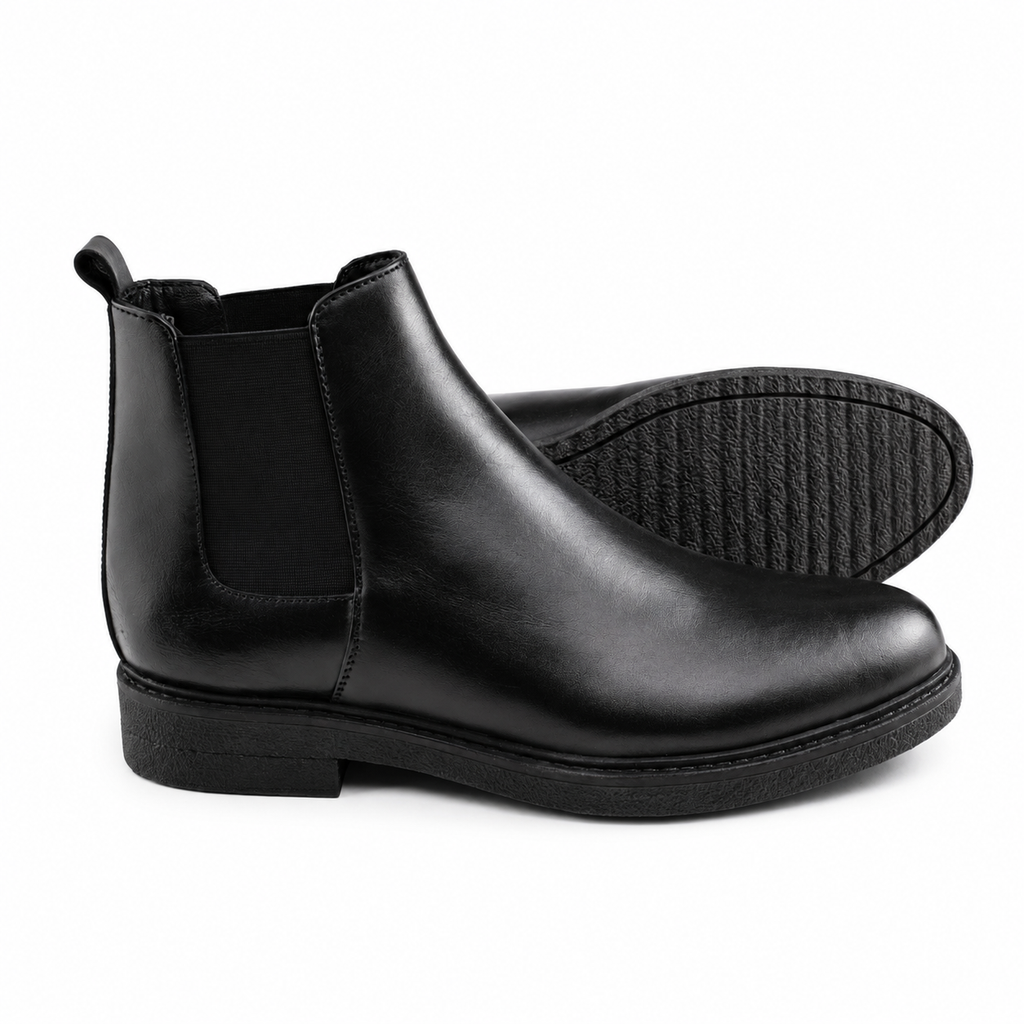Bottine Homme en Cuir NoirXC