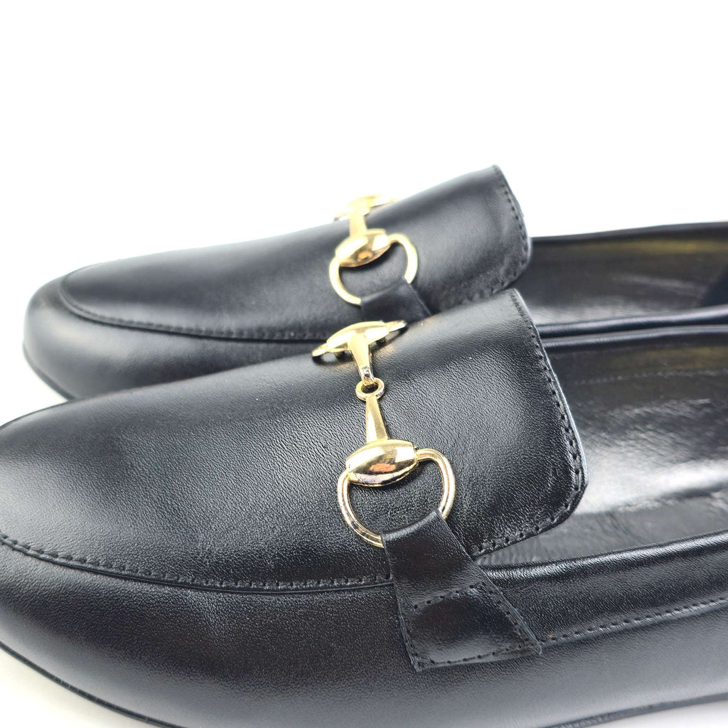 Chaussure Femme en Cuir Noir HDR