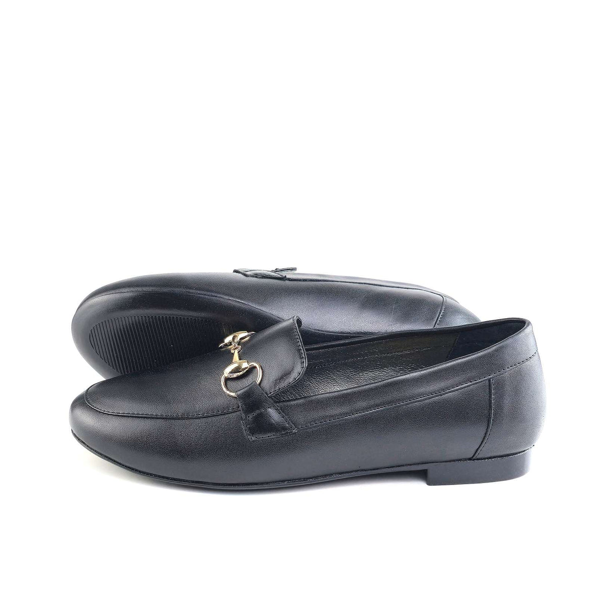 Chaussure Femme en Cuir Noir JLM