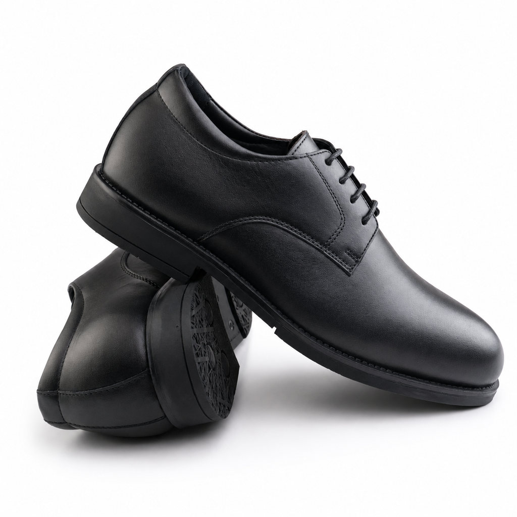 Chaussure Richelieu Homme en Cuir NoirKRDDE