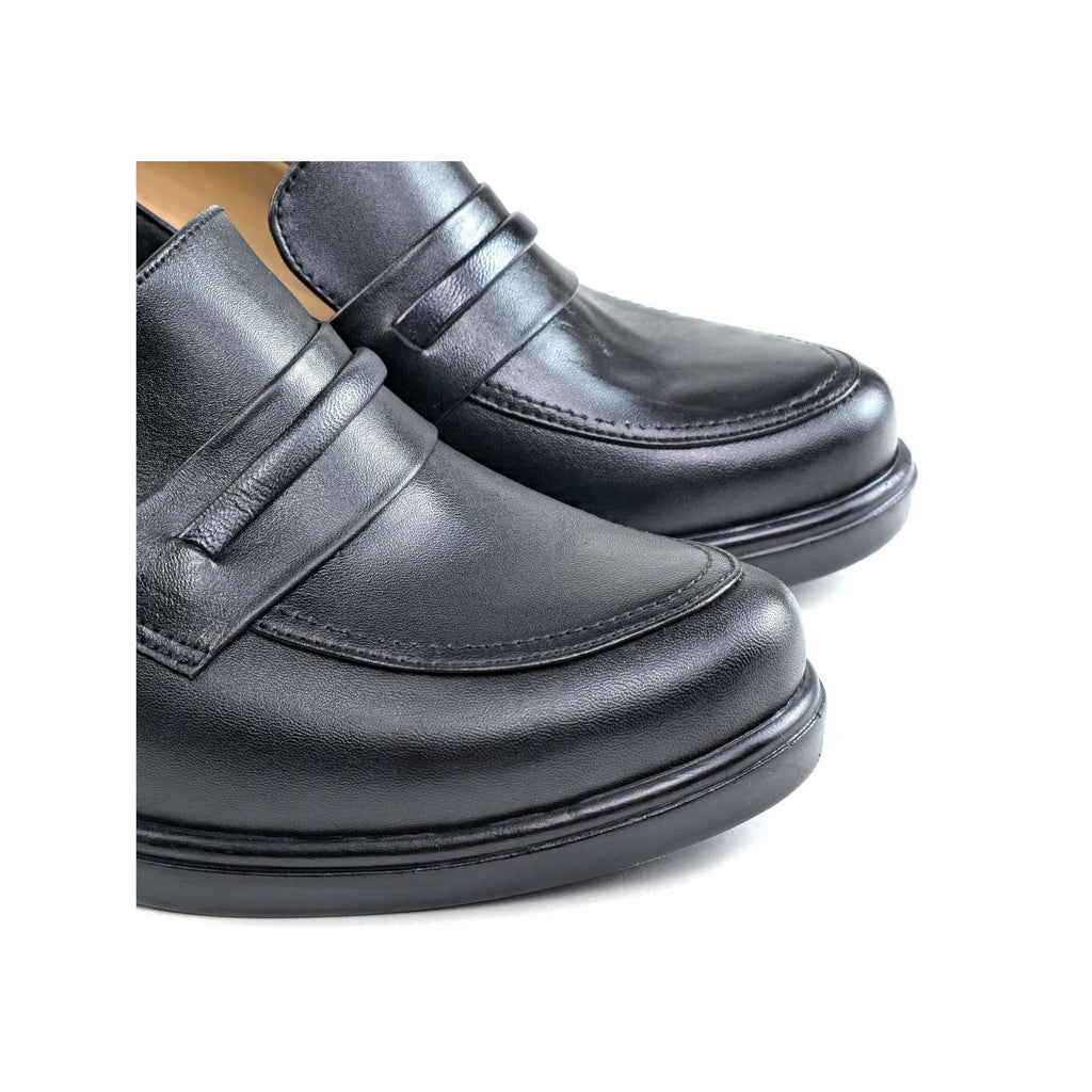 0238 chaussure Femme en cuir noir/marron