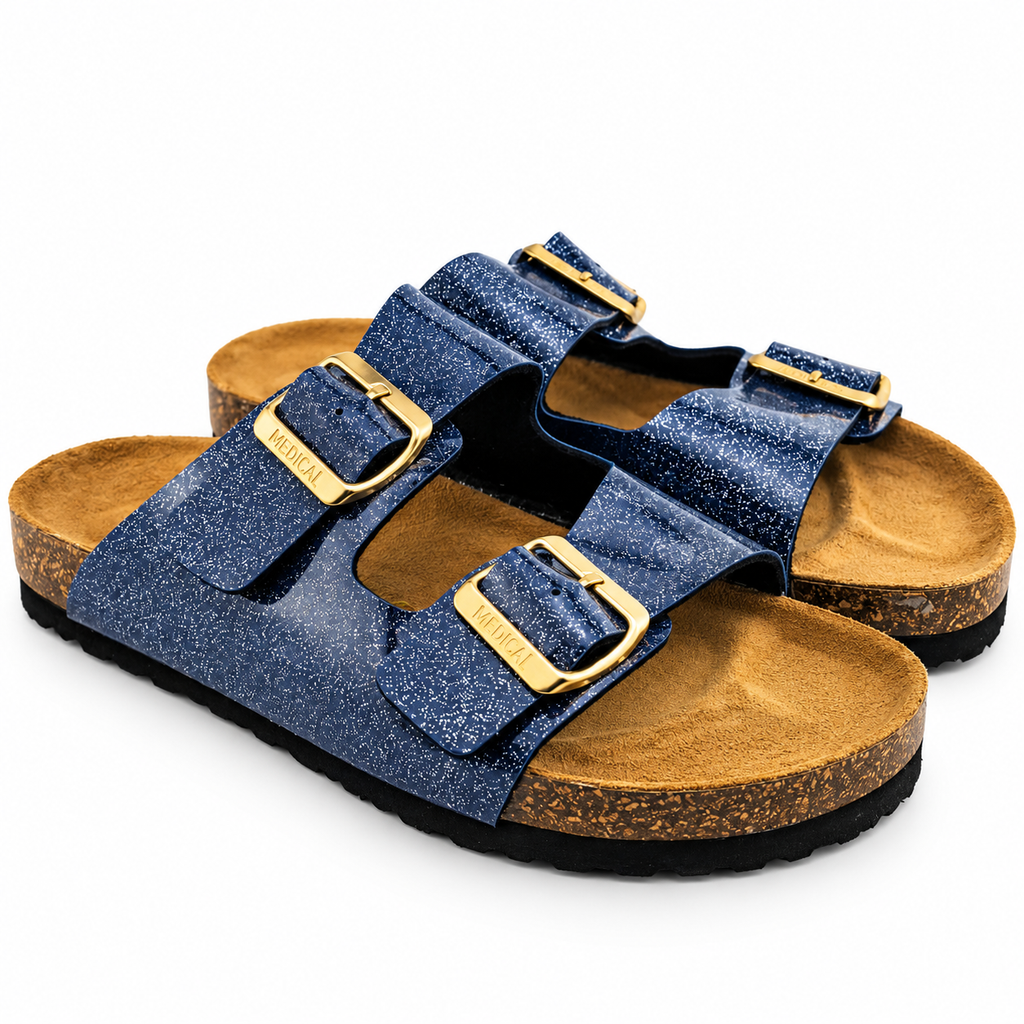 Sandale Femme Bleu Marine21