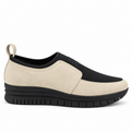 Sneaker Femme en Cuir Gris
