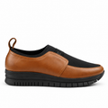 Sneaker Femme en Cuir TabacN?