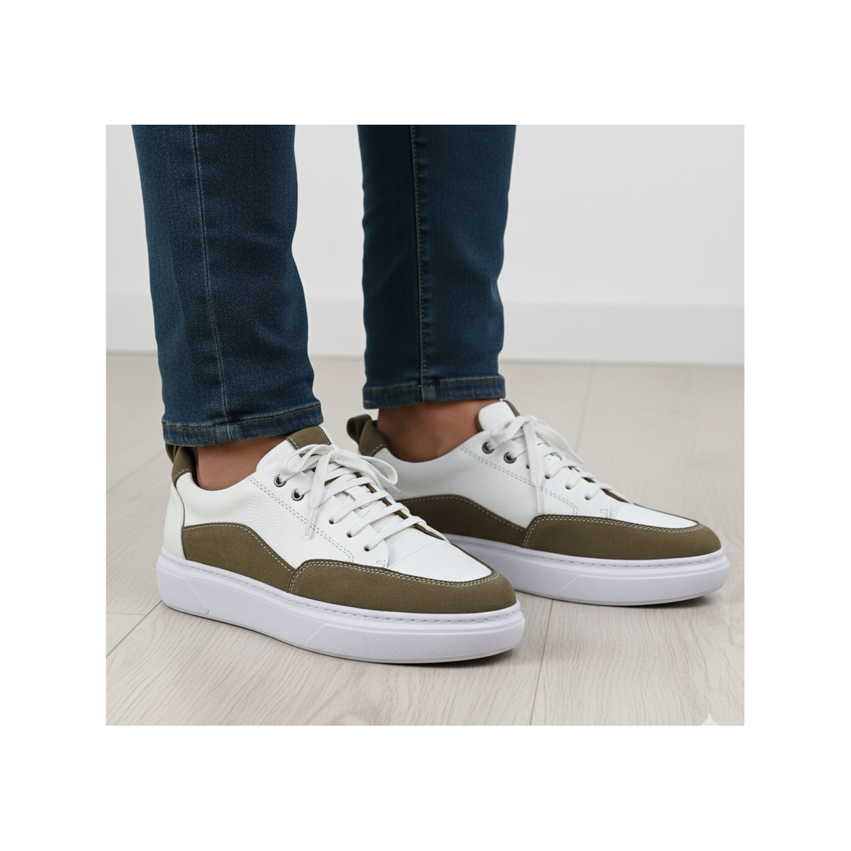 Sneaker Homme en CuirJJ