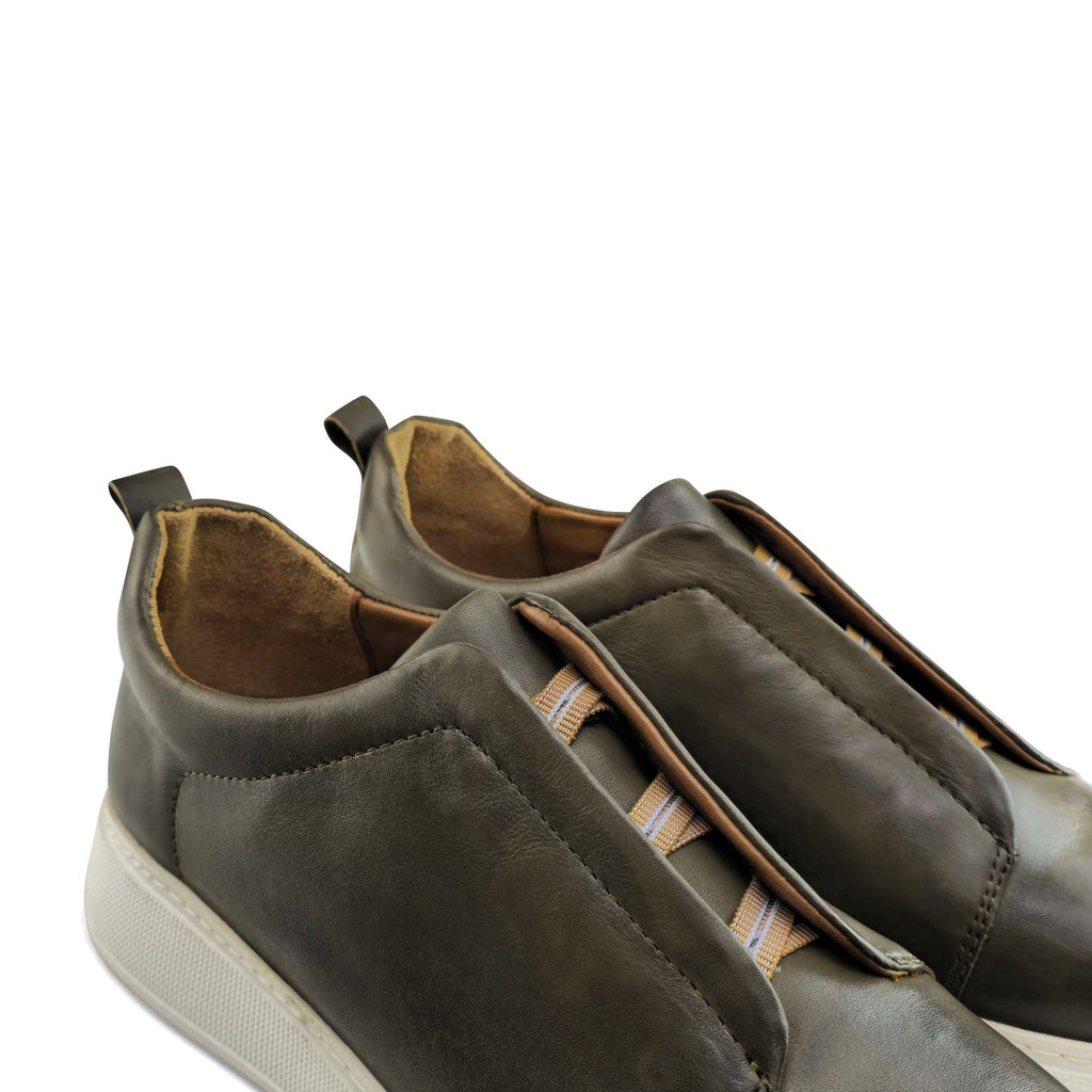 Sneaker Homme en Cuir 9000