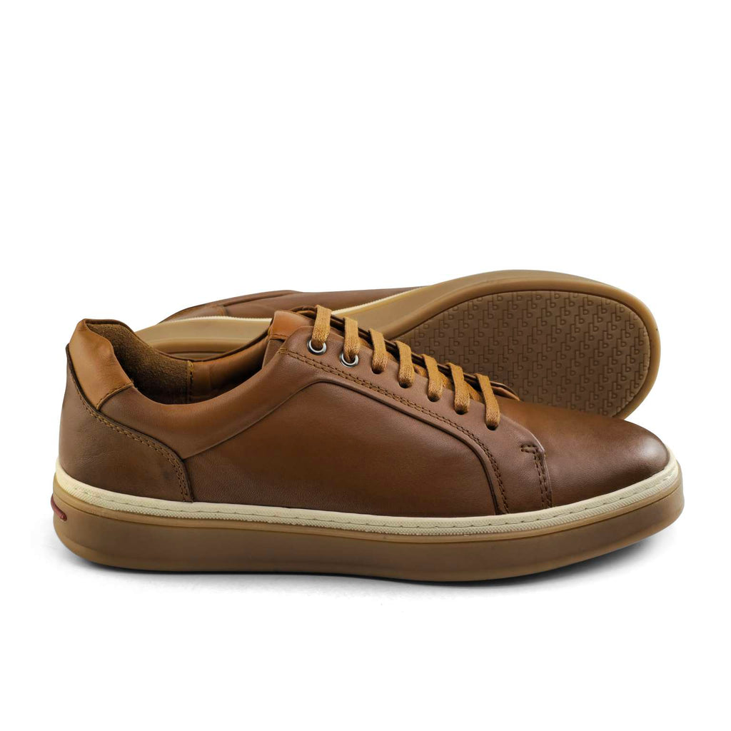 Sneaker Homme en Cuir MarronBN