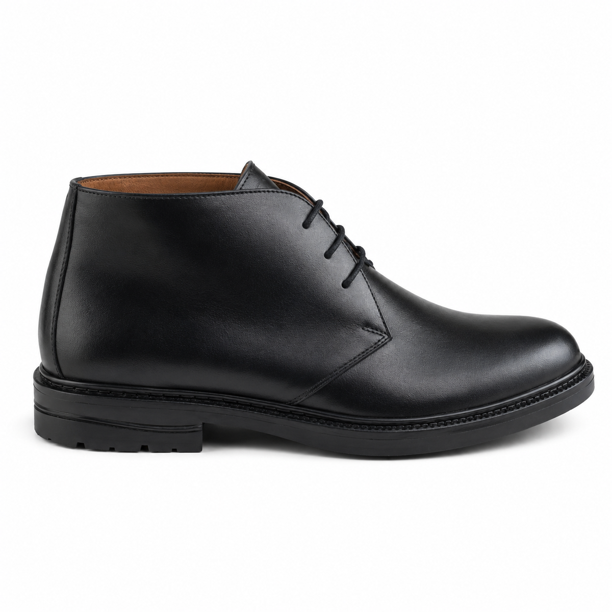 0918 chaussure  homme en cuir noir