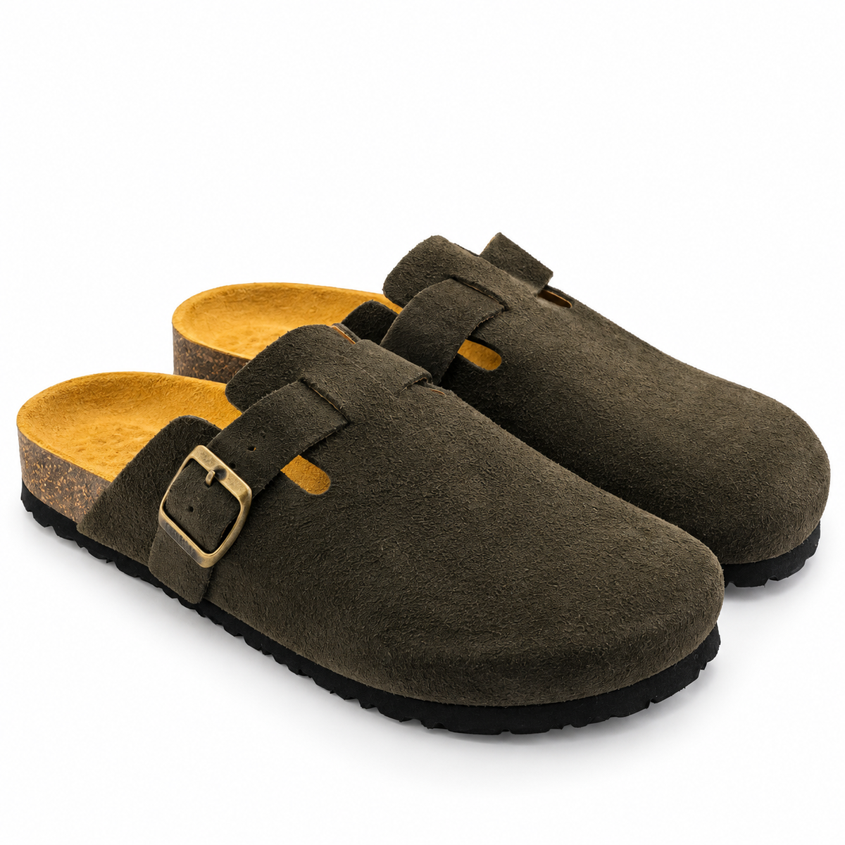 Sabot Homme & Femme en Cuir Daim 0207 | Lemusc.ma