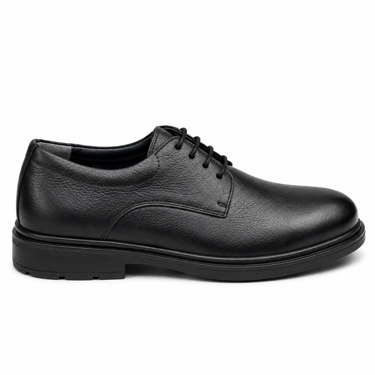 0557 chaussure Richelieu homme en cuir noir