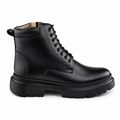 051  BOTTINE EN CUIR homme noir
