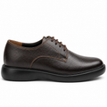 0316 chaussure medical cuir marron