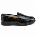 0117 chaussure Femme en cuir  noir
