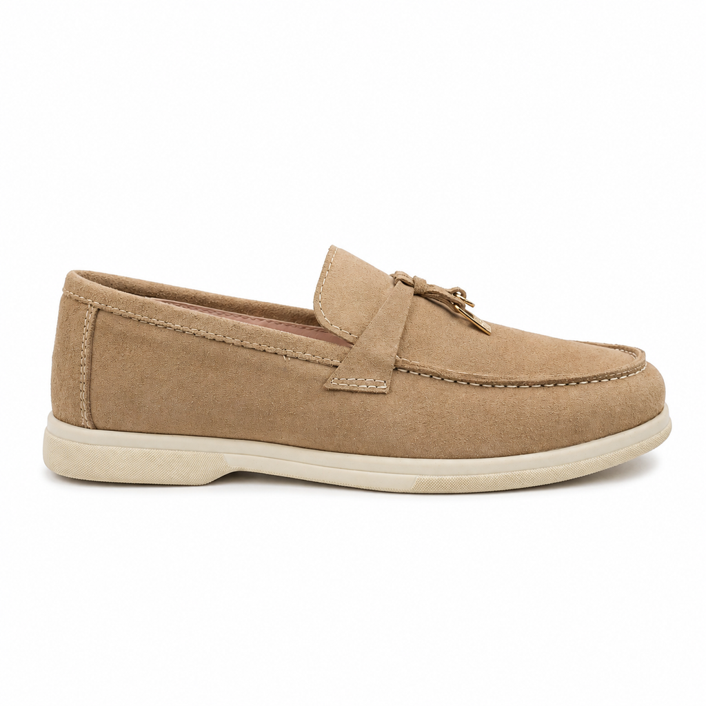 0116 chaussure Femme en cuir daim rose bébé