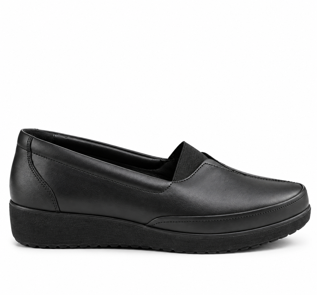 0148 chaussure médical  en cuir  femme