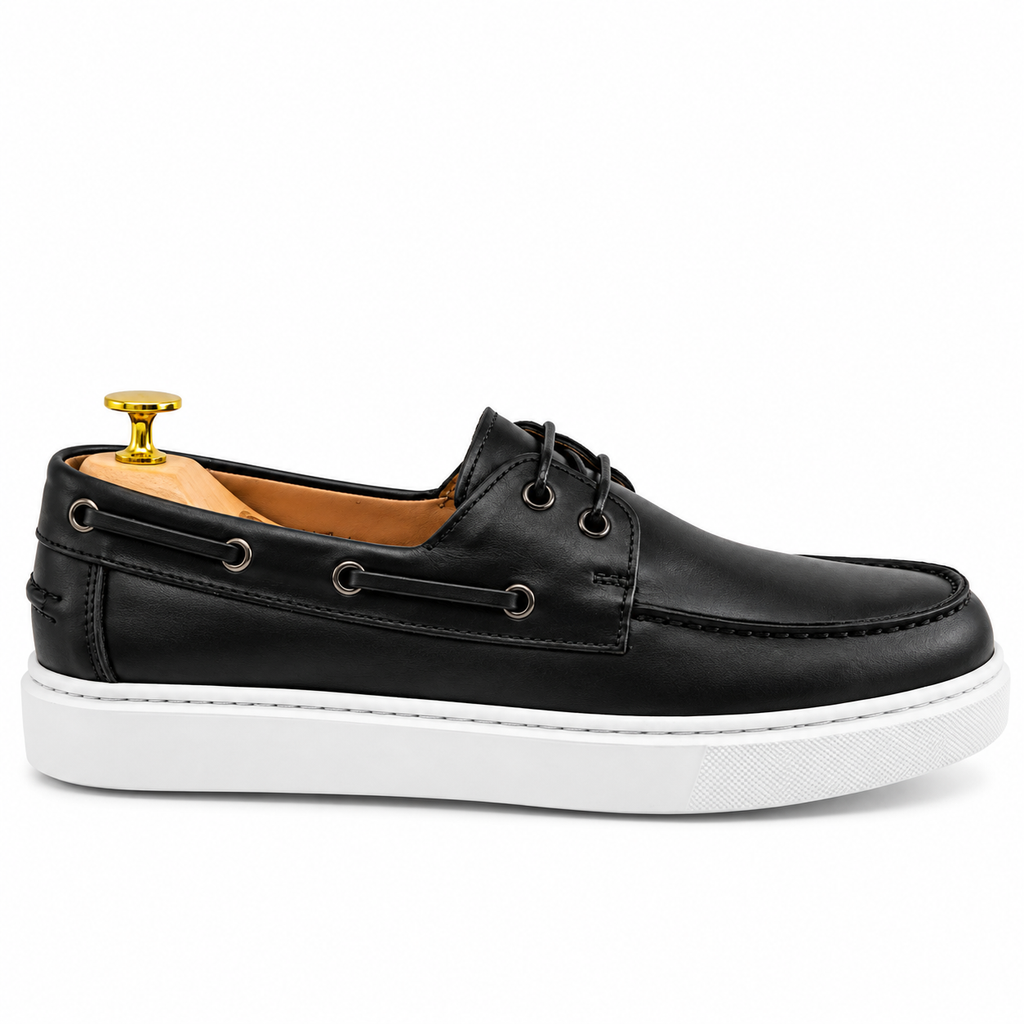 0121 chaussure  homme en cuir noir