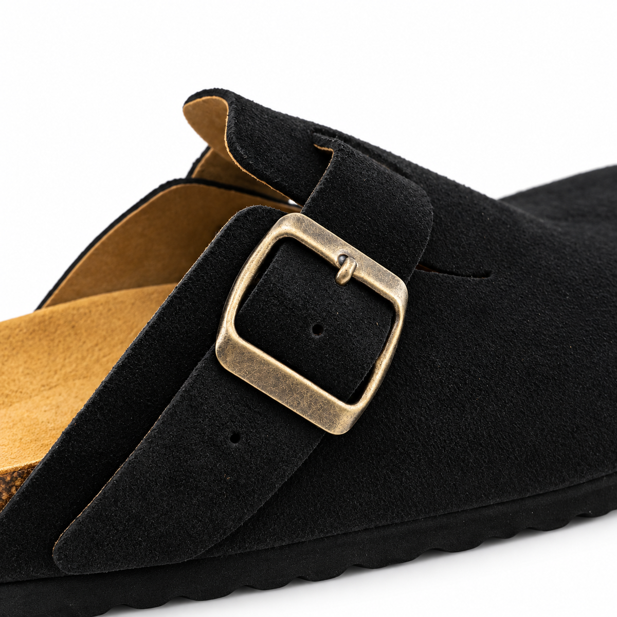 Sabot Homme & Femme en Cuir Daim 0207 | Lemusc.ma