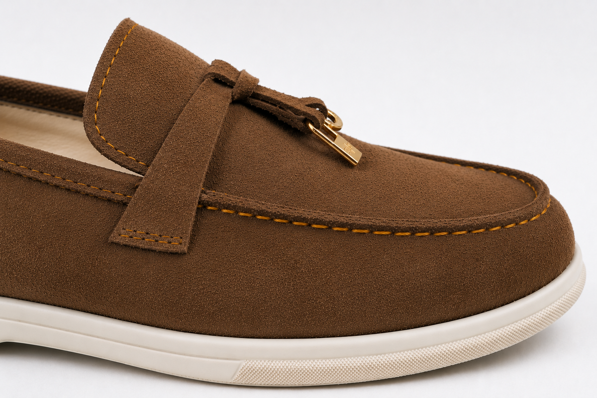 0116 chaussure Femme en cuir daim camel