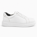 Sneaker Homme en Cuir Blanc 040 | Lemusc.ma