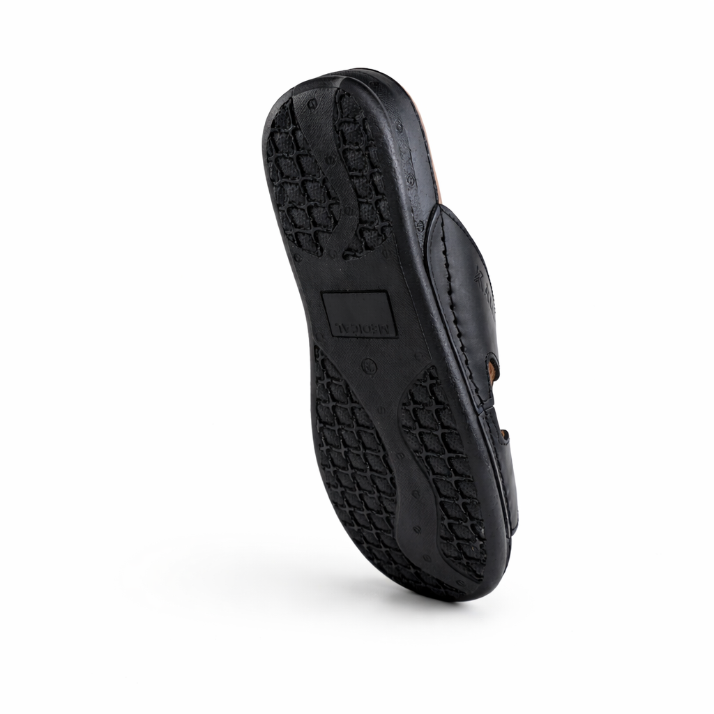 Sandale Médicale Femme en Cuir 047 | Lemusc.ma