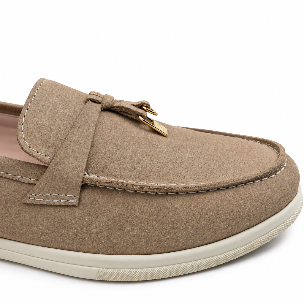 0116 chaussure Femme en cuir daim rose bébé