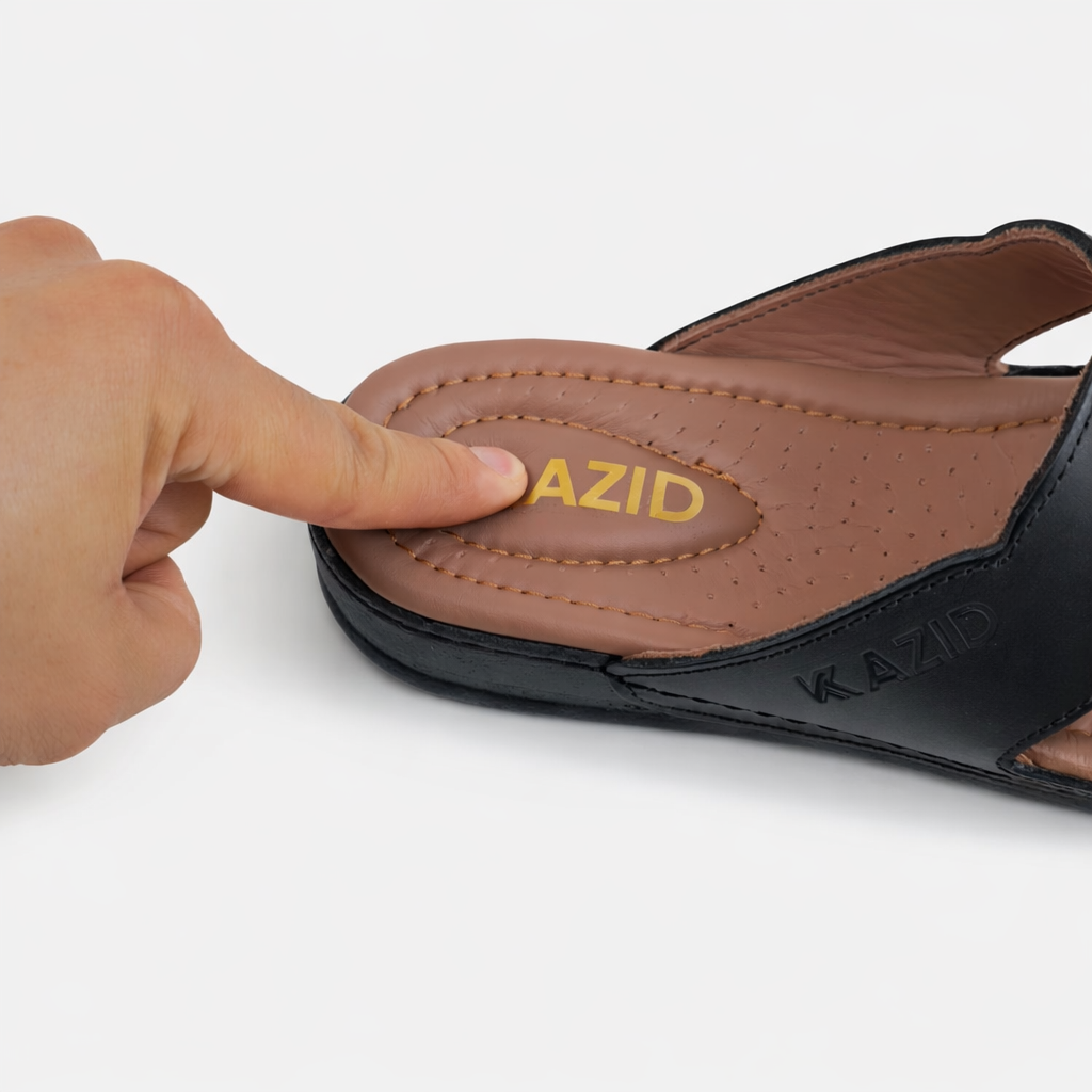 Sandale Médicale Femme en Cuir 047 | Lemusc.ma