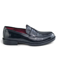 0144 Chaussure  Homme en cuir noir