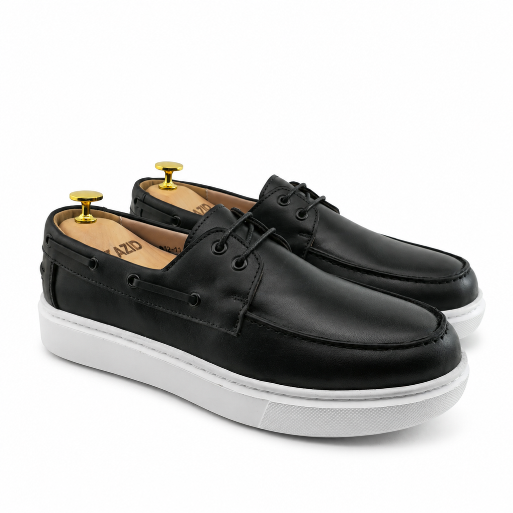 0121 chaussure  homme en cuir noir