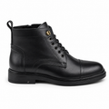 Bottine Homme en Cuir Noir 0100 | Lemusc.ma