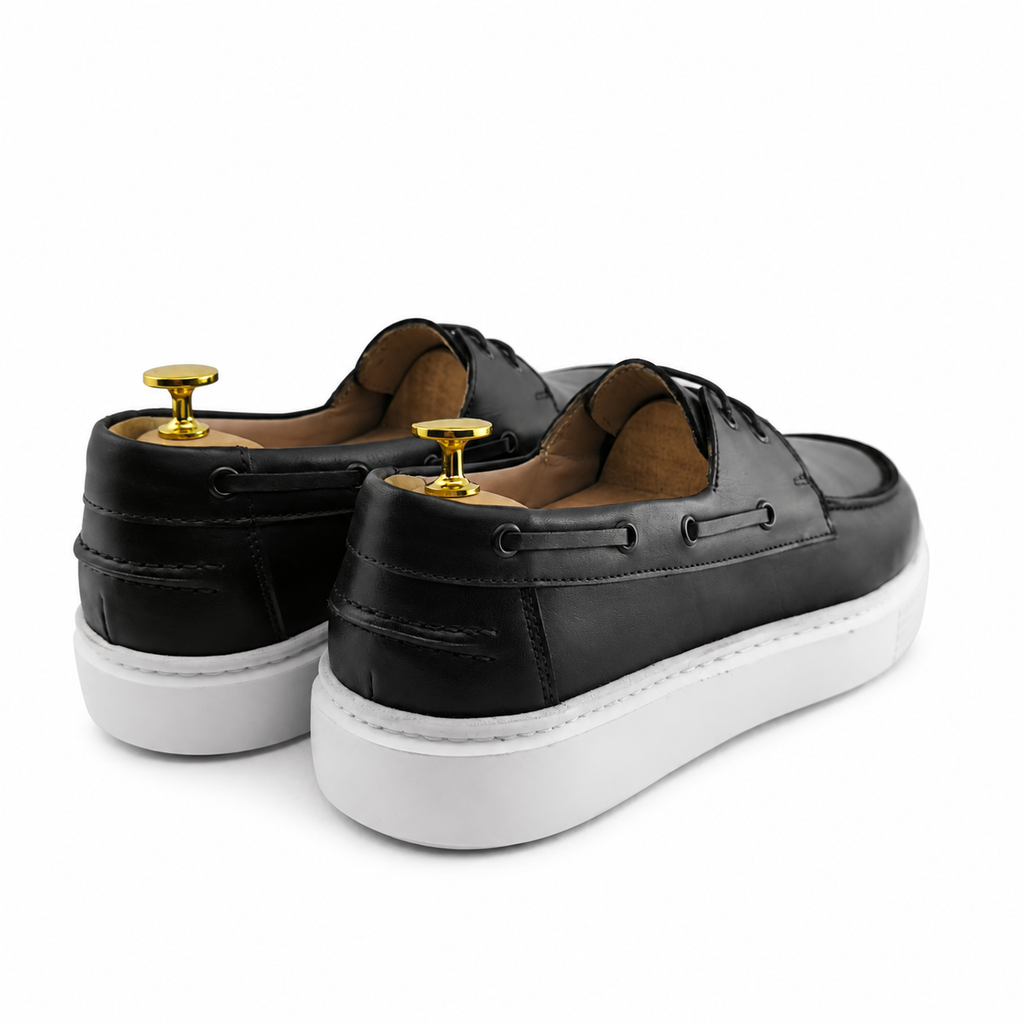 0121 chaussure  homme en cuir noir