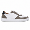 0161 Chaussure Sneaker Homme en cuir  blanc