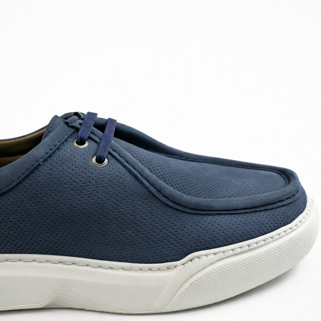 08 chaussure homme en cuir nubuck bleuciel