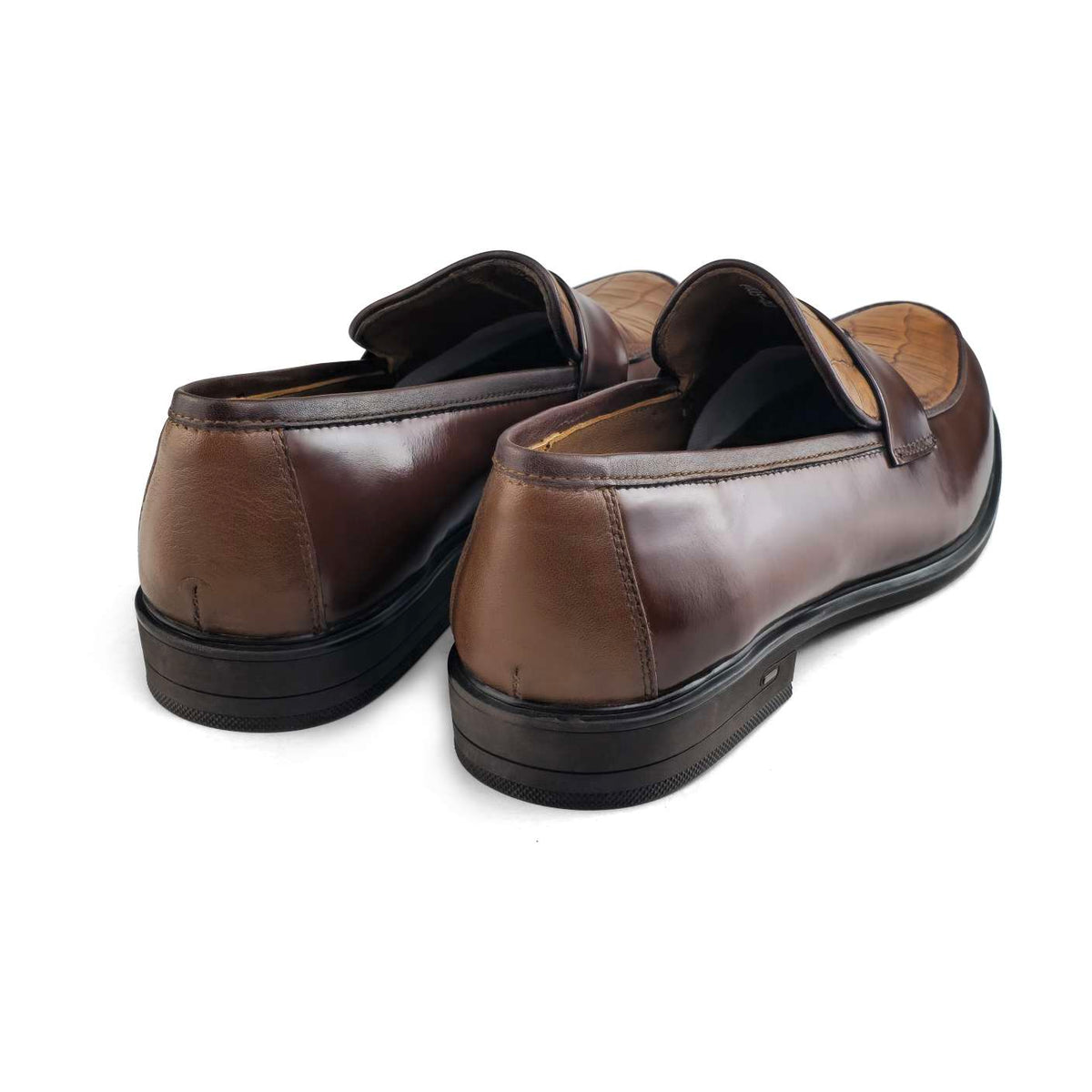 0144 Chaussure Sneaker Homme en cuir marron