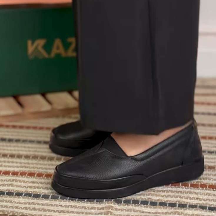 0148 chaussure médical  en cuir  femme